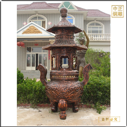 大型純銅香爐鑄造廠 大型純銅香爐鑄造廠