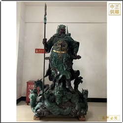 持刀關(guān)公雕塑 持刀關(guān)公雕塑