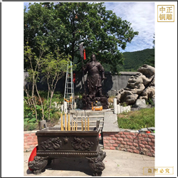 立式大型銅關(guān)公 立式大型銅關(guān)公