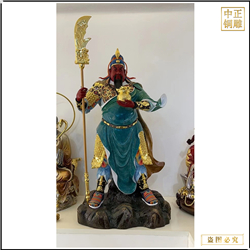 武財(cái)神銅雕 武財(cái)神銅雕