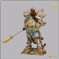 持刀關(guān)公關(guān)武帝銅雕 持刀關(guān)公關(guān)武帝銅雕