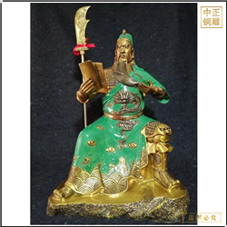 關公夜讀春秋雕塑 關公夜讀春秋雕塑