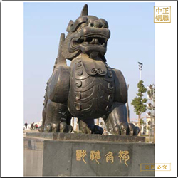 鑄銅關公 大型貔貅銅雕塑鑄造