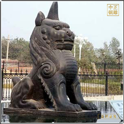 鑄銅關公 大型貔貅銅雕