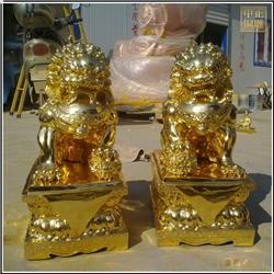 鑄銅關公 青銅天安門獅子雕塑