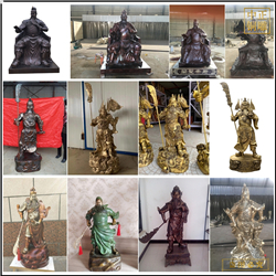各種樣式關(guān)羽銅像 各種樣式關(guān)羽銅像