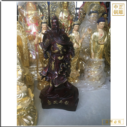 大型大肚銅關(guān)公雕塑 大型大肚銅關(guān)公雕塑