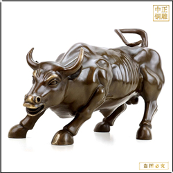 鑄銅關公 現貨五米華爾街牛