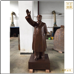名人雕塑揮手銅雕塑 名人雕塑揮手銅雕塑