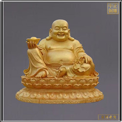 坐像彌勒佛銅像 坐像彌勒佛銅像