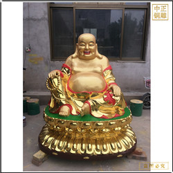 彌勒佛菩薩銅像 彌勒佛菩薩銅像