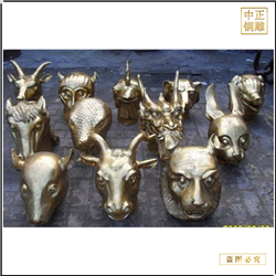 貼金十二生肖雕塑價格 貼金十二生肖雕塑價格
