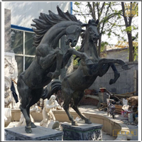 鑄銅關公 各種大型銅馬定制