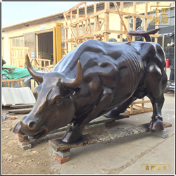 鑄銅關公 牛氣沖天銅牛雕塑