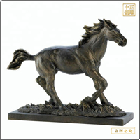 鑄銅關公 公園仿銅駿馬雕塑