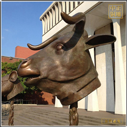 生肖銅牛頭像 生肖銅牛頭像
