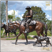 廣場銅馬雕塑 廣場銅馬雕塑