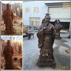 鑄銅關(guān)公 古代人物銅雕