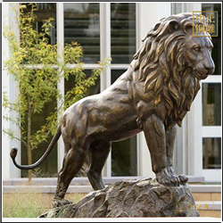 門口擺件銅獅子 門口擺件銅獅子