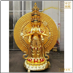 鑄銅關公 大型千手觀音菩薩銅像