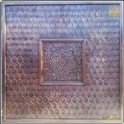 鑄銅關公 銅浮雕墻定制