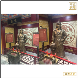 鑄銅關公 唐堯人物雕塑鑄造廠