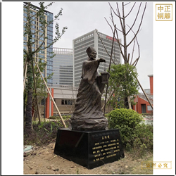 純銅古代人物站像雕塑 純銅古代人物站像雕塑