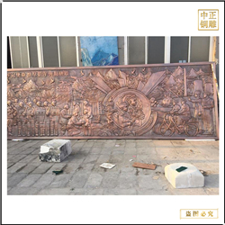 鑄銅關公 學校浮雕仿銅制作