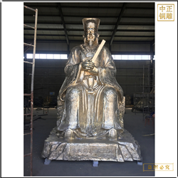貼金大型徐若木銅雕塑 貼金大型徐若木銅雕塑