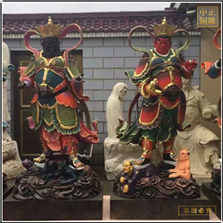 鑄銅關公 四大天王佛像銅雕加工廠