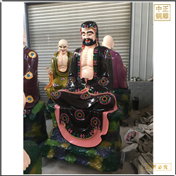 鑄銅關公 純銅鑄造十八羅漢銅雕廠