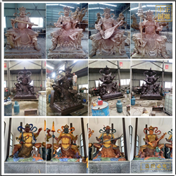 鑄銅關公 2米四大天王菩薩銅佛像廠