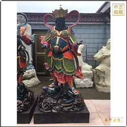 鑄銅關公 坐像四大天王寺廟佛像