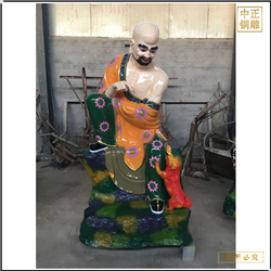 十八羅漢站像銅佛像 十八羅漢站像銅佛像