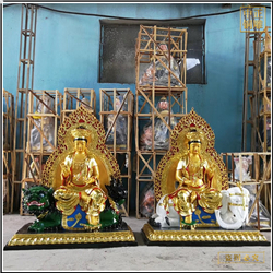 鑄銅關(guān)公 2.6米文殊普賢菩薩像