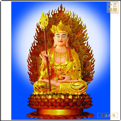 鑄銅關(guān)公 坐像地藏王菩薩銅佛像