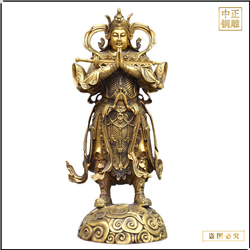 鑄銅關公 韋馱銅像鑄造廠家