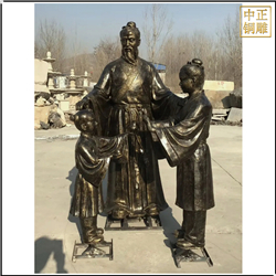 鑄銅關(guān)公 孔融讓梨銅雕塑