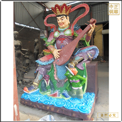 鑄銅關(guān)公 寺廟純銅四大護(hù)法像