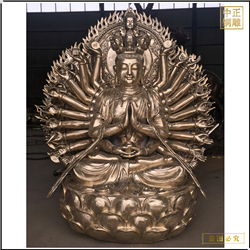 鑄銅關公 千手觀音菩薩銅雕塑