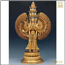 鑄銅關公 千手觀音菩薩銅像加工