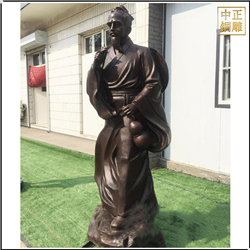 鑄銅關公 古代名醫(yī)銅雕塑