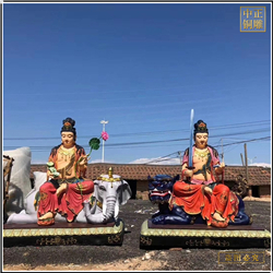 鑄銅關(guān)公 生產(chǎn)大型文殊普賢銅佛像