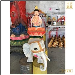 鑄銅關(guān)公 純銅文殊普薩佛像擺件