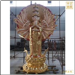 鑄銅關公 千手觀音銅佛像價格
