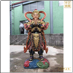 鑄銅關公 銅雕韋馱菩薩護法尊者