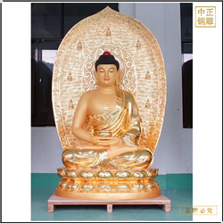 鑄銅關公 2米釋迦牟尼佛銅像