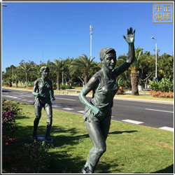 校園遠動員人物雕塑 校園遠動員人物雕塑