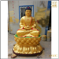 鑄銅關公 供應鑄銅釋迦牟尼佛像鑄造廠