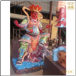 鑄銅關公 2米青銅四大天王佛像報價